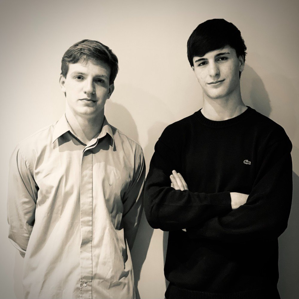 Franco Fader y Juan Manuel García, fundadores de Kilate Studio